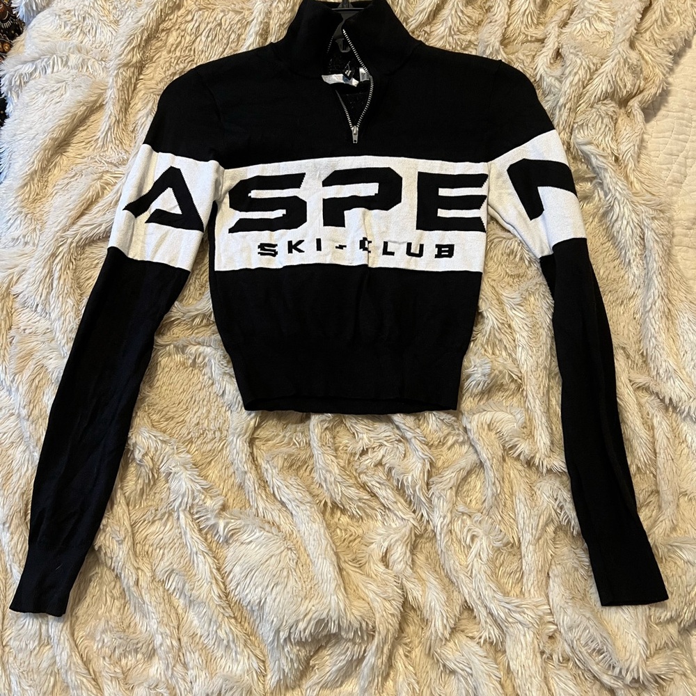 Aspen ski club sweater. Perfect condition.